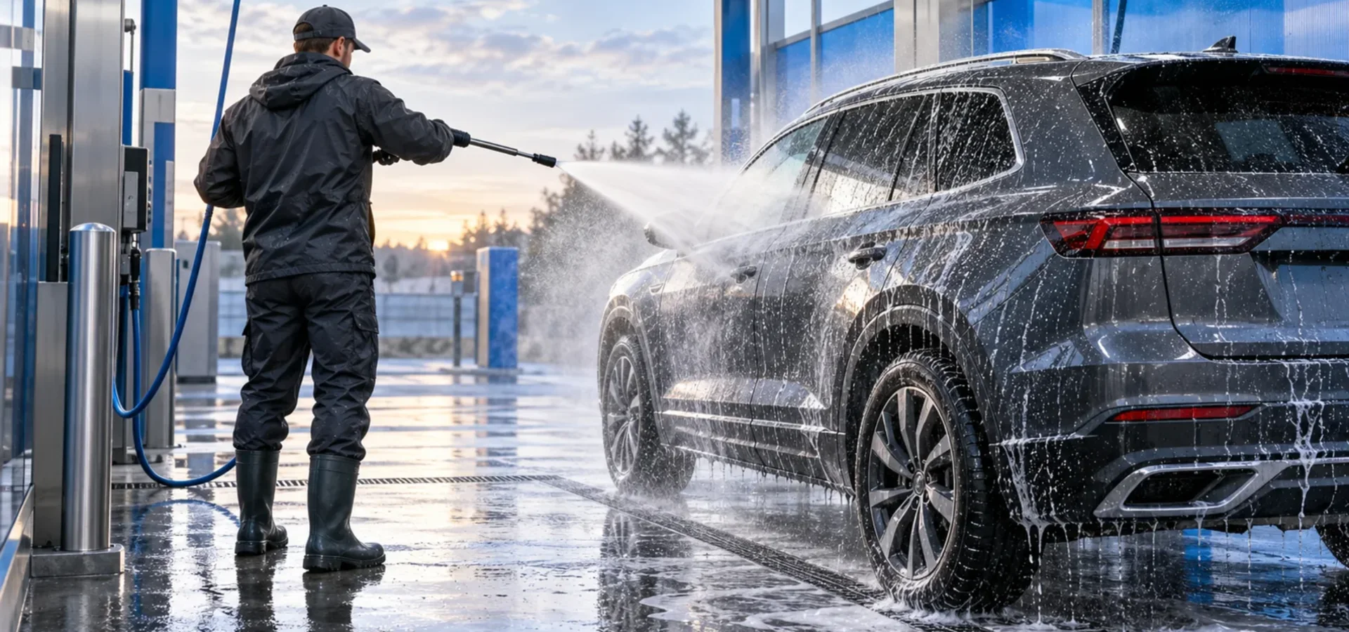 Профессиональная мойка автомобиля
